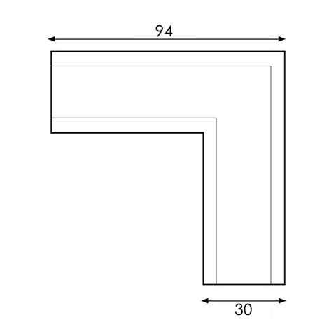 conector vertical colt, conector sina magnetica, conectori pentru sina, conector tip L, conectori , conectori magnetici sina, conector de colt sina, conector negru de colt, conector alb de colt, led-box.ro