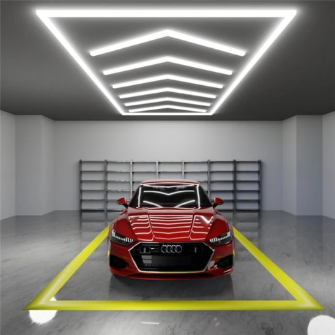 conexiune modulară panou LED hexagonal 384W