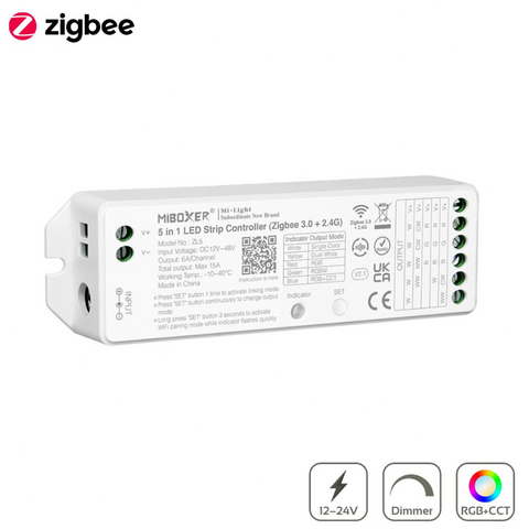 controler banda led, controler milight, miboxer, controler tuya, controler zigbee, controler ZL5, controler banda led rgb, controler banda led mono, controler tuya, cele mai bune controlere banda led