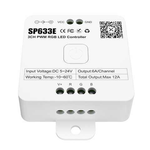controler banda led, controler rgb, controler sperll, sp633e, controller rgb 24v, controller 12a, led-box.ro