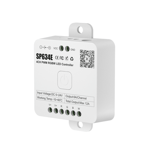 Controler banda LED SPERLL RGBW SP634E 12A 5-24V - led-box.ro