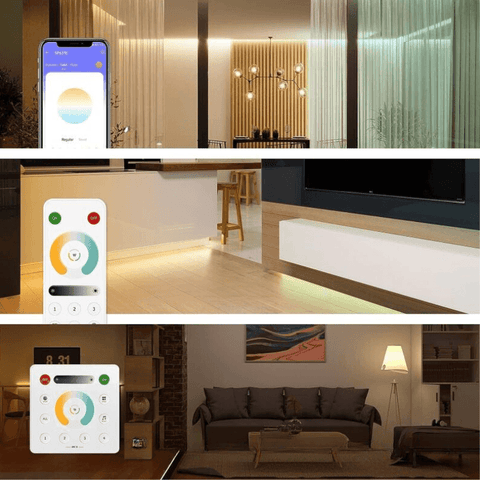 Controler Bluetooth Monocolor, controller SP631E, controler led 12A , controler 5-24V, controler banda led cu o singura culoare - led-box.ro