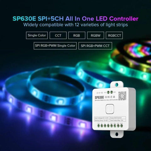 controler all in one, controler banda led 2 pini, controler led cct, controler rgb, controller rgbw, controler rgbcct, controler benzi led adresabile, led-box.ro