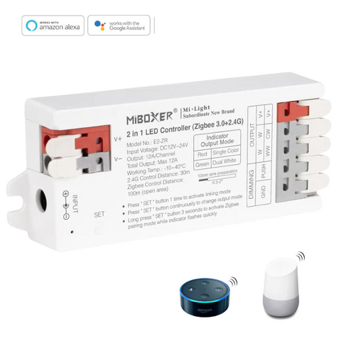 controler led, controler banda led, controler miboxer, controler monocrom, controler cct, controller zigbee, e2ZR, led-box.ro