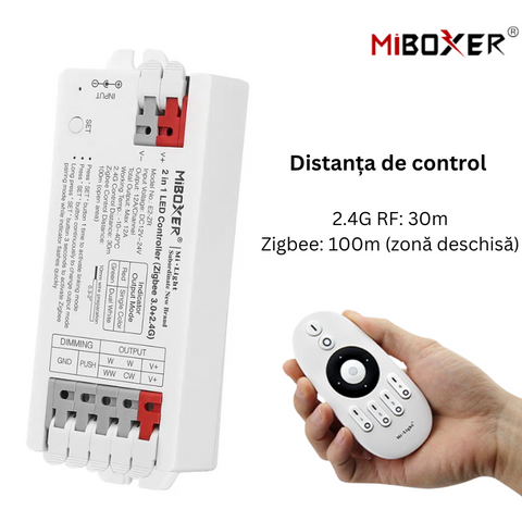 controler led, controler banda led, controler miboxer, controler monocrom, controler cct, controller zigbee, e2ZR, led-box.ro