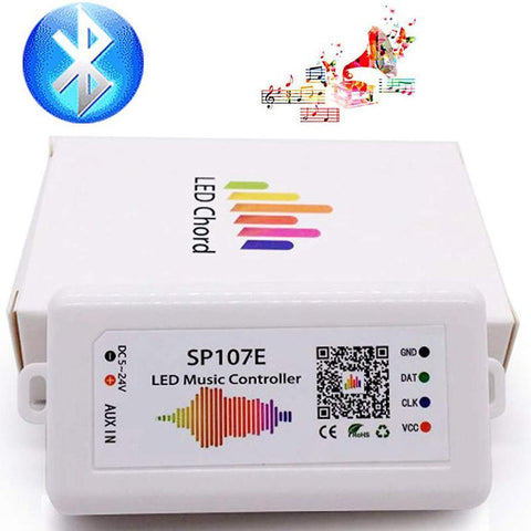 controler muzical, controler banda digitala, controller banda, controler sp107e, led music controller, led-box.ro