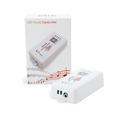 controler muzical, controler banda digitala, controller banda, controler sp107e, led music controller, led-box.ro