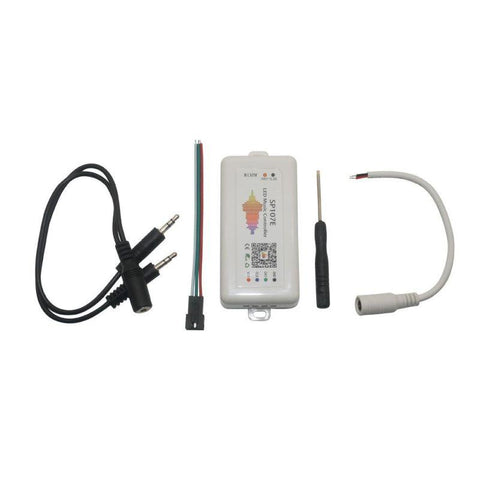 controler muzical, controler banda digitala, controller banda, controler sp107e, led music controller, led-box.ro