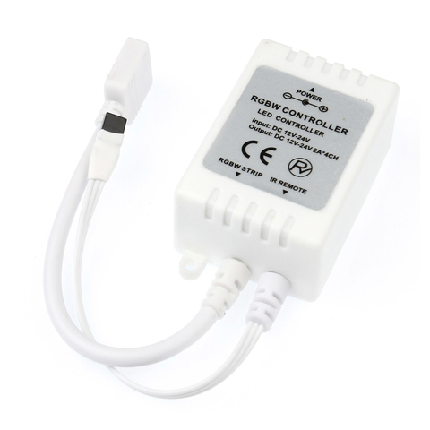 controler banda led rgbw, controler si telecomanda rgbw, controller pentru banda rgbw, telecomanda 40 taste banda led, rgbw controller, led-box.ro
