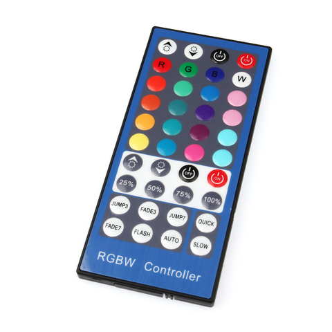 controler banda led rgbw, controler si telecomanda rgbw, controller pentru banda rgbw, telecomanda 40 taste banda led, rgbw controller, led-box.ro