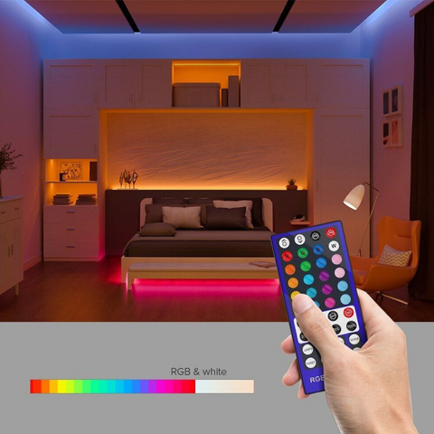 Controller banda LED RGBW IR, 40 taste si 3 zone de control