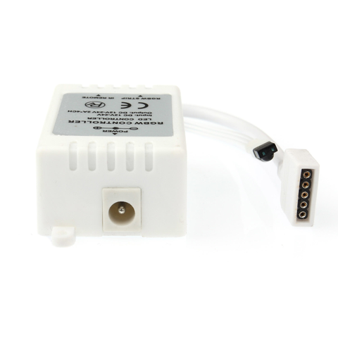 controler banda led rgbw, controler si telecomanda rgbw, controller pentru banda rgbw, telecomanda 40 taste banda led, rgbw controller, led-box.ro