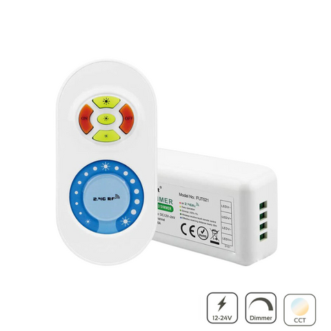 controler MiBoxer, controller monocrom, controler cu telecomanda MiBoxer, controller banda led mono, telecomanda MiBoxer, telecomanda Mi-Light, telecomanda banda led monocrom, FUT021, led-box.ro