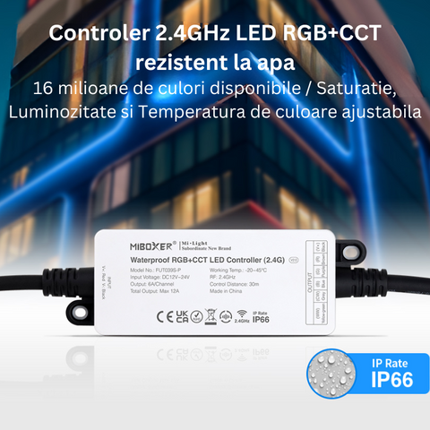 controler led, controler waterproof, controler rgbcct, controller milight, controler miboxer, controler smart, controller led, controller fut039s-p, led-box.ro