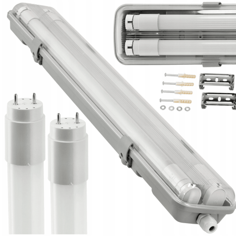 lampa led liniara, lampi liniare, lampa neon led, lampi garaje, lampi impermeabile, lampa led iluminat depozite, lampi led lumina rece, lampi rezistente la apa, led-box.ro