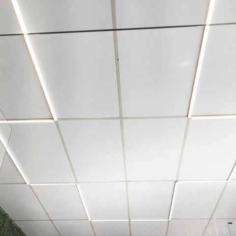 Corp iluminat Linear 28W 4000K HALLE DYNAMICS UGR19, 2 bucati - led-box.ro