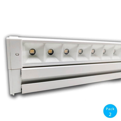 Corp iluminat Linear 28W 4000K HALLE DYNAMICS UGR19, 2 bucati - led-box.ro