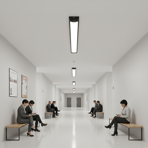 Corp LED liniar MARS 120cm cu flux luminos uniform