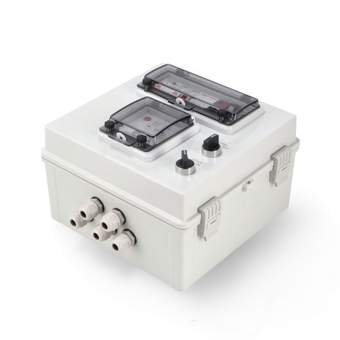 Cutie electrică complet echipată pentru control piscină de 1 CP