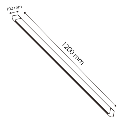 lampa led liniara slim cu dimensiuni 1200x100mm pentru iluminat eficient in spatii interioare led-box.ro
