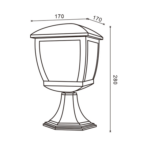 felinar vintage, felinar clasic, felinar gradina, felinare alei, felinare iluminat exterior, felinar terasa, lampa gradina, felinar clasic, lampa gradina, iluminat exterior, led-box.ro