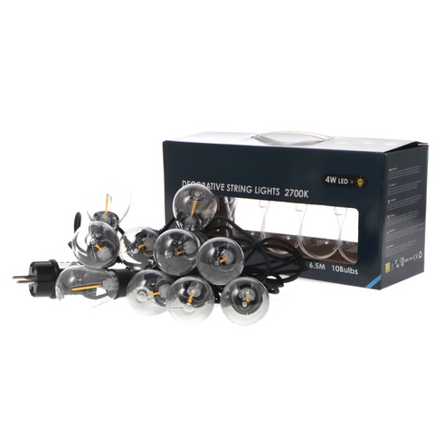 ghirlanda led cu 10 becuri led cu lumina calda, led-box.ro