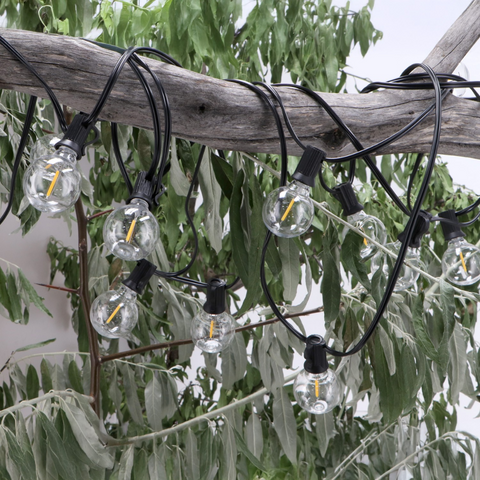 ghirlanda led 15 becuri led 2700k lungime ghirlanda 7500mm, led-box.ro