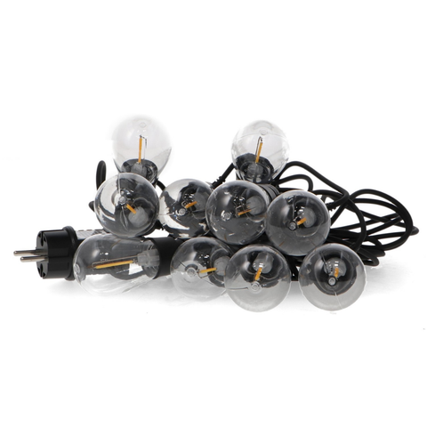 ghirlanda led decorativa cu 10 becuri led lumina calda, led-box.ro