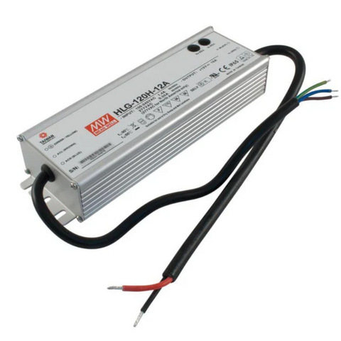 sursa de alimentare, Mean Well, HLG-120H-12A, 12V, 10A, sisteme de supraveghere, iluminat LED, sursa tensiune 120W, sursa alimentare 120w, Sursa de alimentare 12V/10A, sursa alimentare ip65