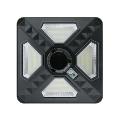 Lampă LED de iluminat public autonomă, cu panou solar integrat, led-box.ro