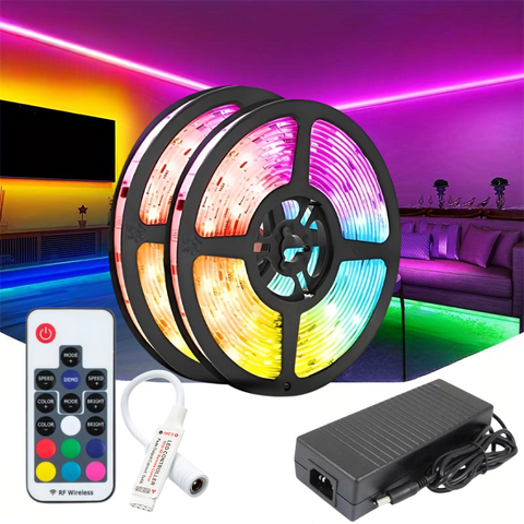 kit banda led, banda led RGB, kit banda led 10m, banda led 5050, banda led cu telecomanda, banda led cu sursa alimentare, banda led 10m 12v, banda led dedeman 10m, banda led multicolora, banda led rgb bucatarie, banda led interior, banda led living, led-box.ro