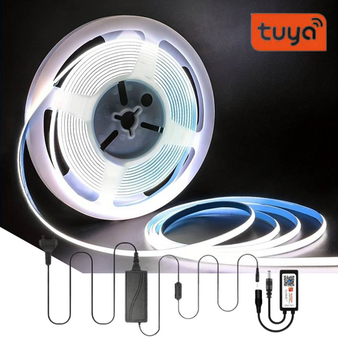 Kit Banda LED COB Smart Tuya 24V, rola 5m