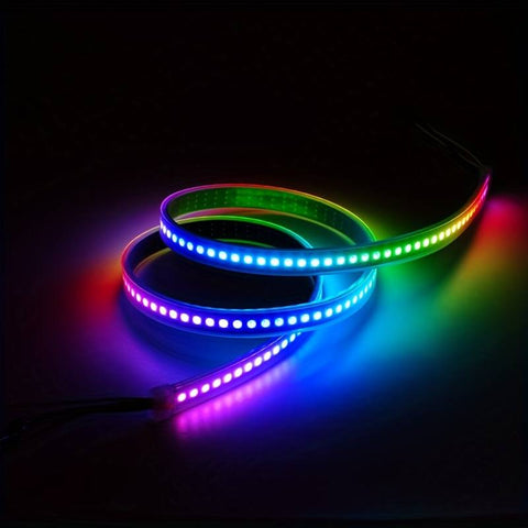 banda digitala, kit banda digitala, banda ws2811, banda digitala rezistenta la apa, banda digitala ip68, banda rgb, kit banda ws2811 - banda digitala 12v, banda digitala 60led/m, ledbox.ro