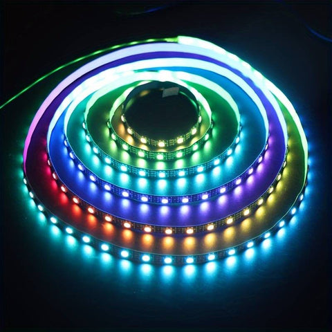 banda digitala, kit banda digitala, banda ws2811, banda digitala rezistenta la apa, banda digitala ip68, banda rgb, kit banda ws2811 - banda digitala 12v, banda digitala 60led/m, ledbox.ro