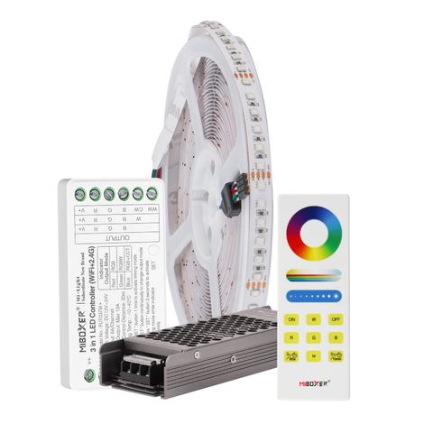 Kit complet bandă LED RGB 10m Smart Tuya