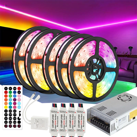 kit banda led, kit banda rgb, banda rgb, kit banda rgb 25m, banda rgb cu telecomanda, banda rgb cu sursa alimentare, banda led rgb dedeman, banda rgb bucatarie, banda led interior, led rgb living, led-box.ro