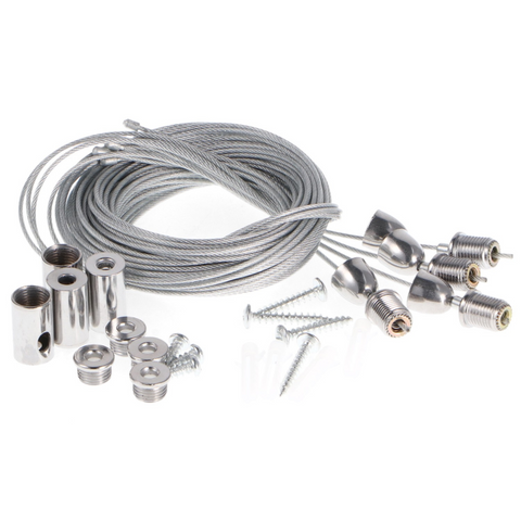 kit montaj suspendat panouri led, suspendare panouri led, kit suspendare panouri led, montare suspendata panouri led, accesorii panouri led, accesorii montaj suspendat panouri led, led-box.ro
