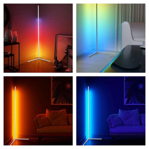 lampa de podea, lampa de colt, lampadar, lampa led multicolora, lampa de camera, lampa de colt led rgb, lampa colt RGBCCT, lampi de camera, lampi led colt, lampi led rgb ieftine, lampa led colt dedeman, lampa de colt cu telecomanda, lampa lumina ambientala, led-box.ro