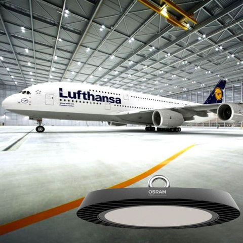 lampa industriala 200w, lampi industriale, lampa high bay, lampi ufo, lampa industriala chip Osram, lampa putere selectabila, lampa high bay putere selectabila, lampi cu putere selectabila, led-box.ro