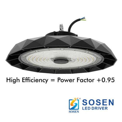 Lampa Industriala High Bay UFO Belgia Chip OSRAM driver Sosen, 200W-150W-100W - led-box.ro