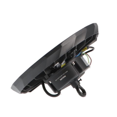 Corp LED UFO de 100W cu driver Philips și eficiență de 180 lm/W, ideal pentru hale led-box.ro