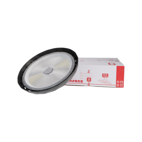 Corp LED UFO de 200W cu driver Philips și eficiență de 180 lm/W, ideal pentru hale led-box.ro