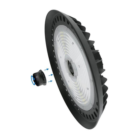 Lampa Industriala UFO, Serie A LED Osram 100W, dimabila, IP65 - led-box.ro