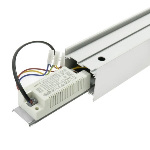 lampa led liniara, lampa liniara 40w, lampa led 40w, lampa led iluminat industrial, lampi liniare spatii comerciale, lampi liniare depozit, lampa liniara CCT, led-box.ro