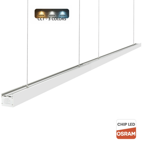 lampa led liniara, lampa liniara 40w, lampa led 40w, lampa led iluminat industrial, lampi liniare spatii comerciale, lampi liniare depozit, lampa liniara CCT, led-box.ro