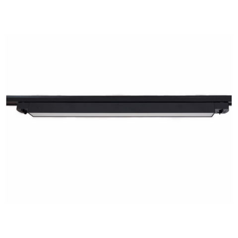 lampa led liniara, lampi pe sina, lampi liniare sina, iluminat sina led, lampi iluminat sina, lampa neagra pe sina, led-box.ro