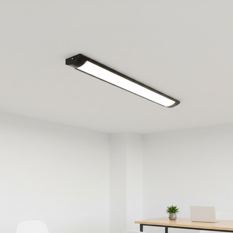 Lampă LED 36W 120cm lumină neutră pentru birouri și spații comerciale