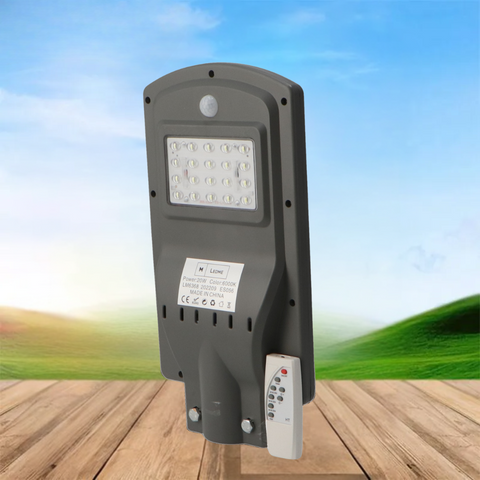 Lampa led solara cu telecomanda pentru curte sau gradina, led-box.ro
