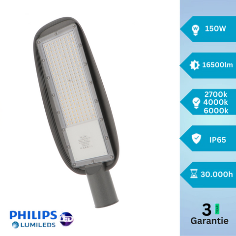 Lampa led slim iluminat stradal 150w 16500 lumeni, led-box.ro