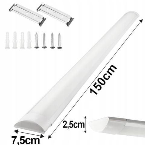 lampa led liniara 150cm, latime 7.5cm